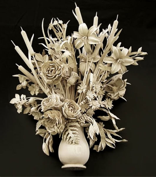 Фантастические скульптуры из дерева