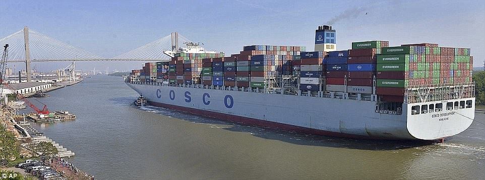Контейнеровоз COSCO Development