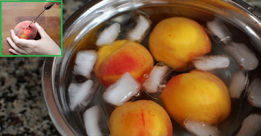 как заморозить персики на зиму