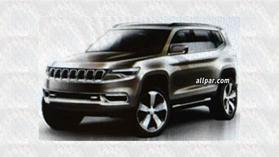 Jeep построит удлиненный гибридный вседорожник