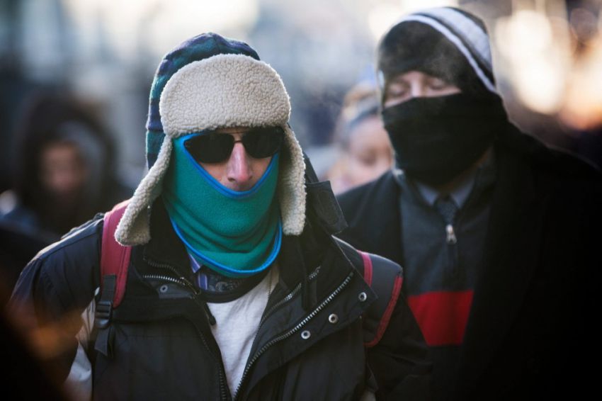 интересное, фотографии, США, заморозки