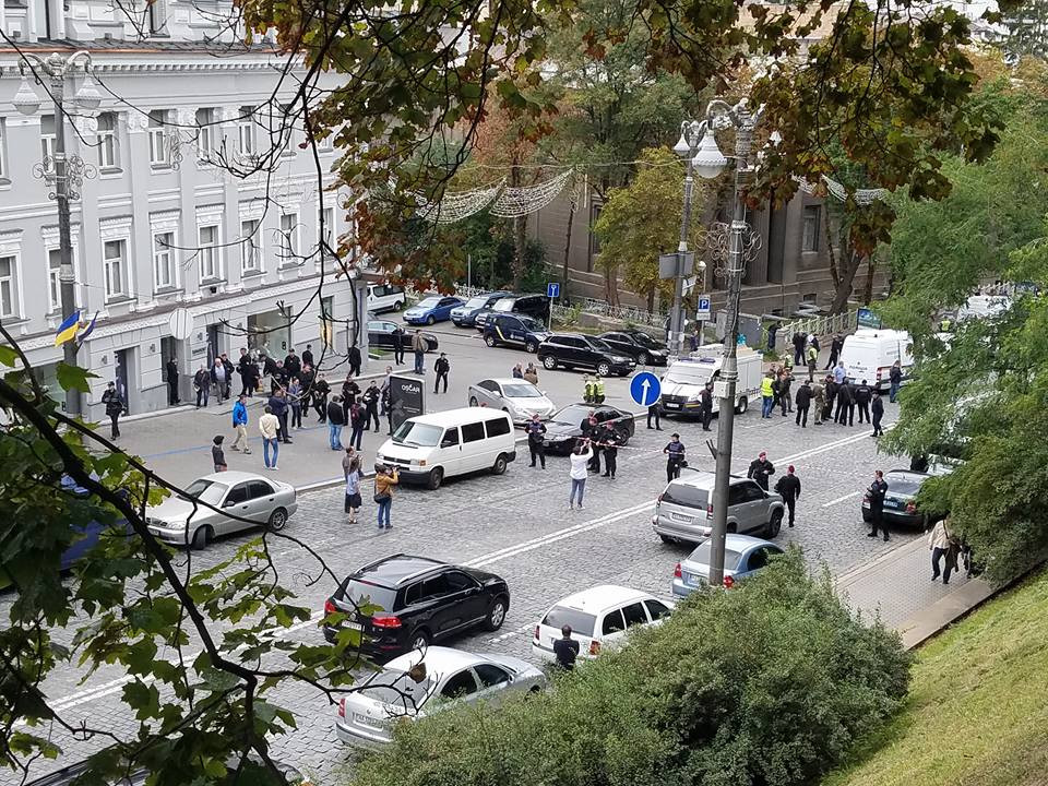 в центре киева