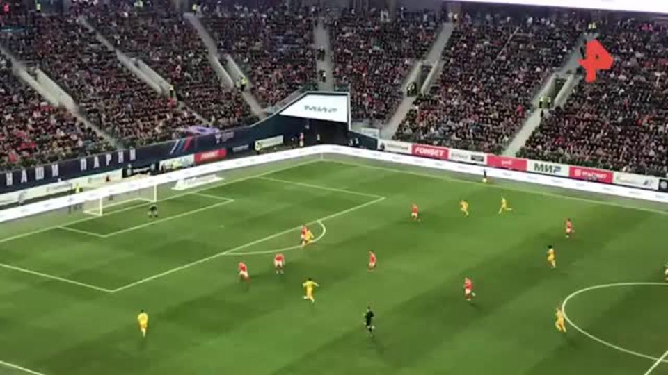 Сборная Бельгии обыгрывает Россию со счетом 3:0