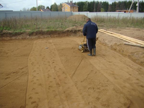 уровень песка