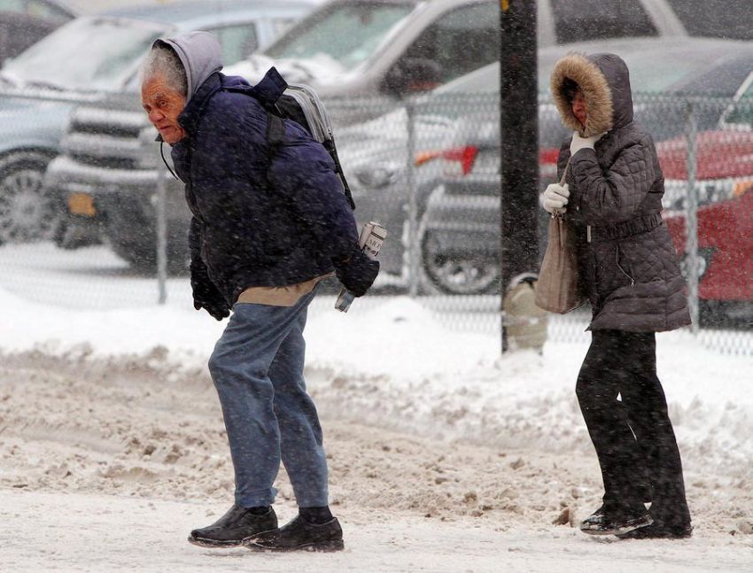 интересное, фотографии, США, заморозки