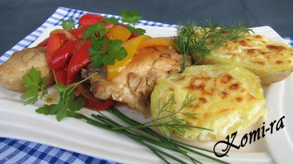 Курица по-басконски