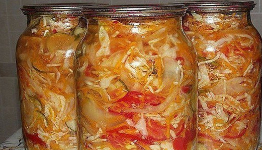 5 вкуснейших рецептов салатиков из капусты на зиму… 5 вкуснейших рецептов салатиков из капусты на зиму…