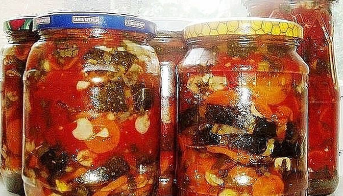 Ленивые баклажаны