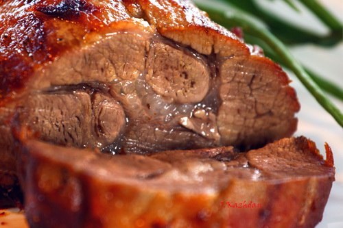 Запеченная в горчице свинина /// Выглядит чудесно,про вкус также уверен ..