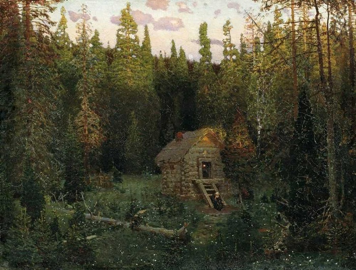 Скит. Автор: Аполлинарий Васнецов. Скит. Автор: Аполлинарий Васнецов.