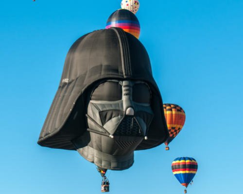 Яркие краски фестиваля воздушных шаров в Альбукерке (20 фото)