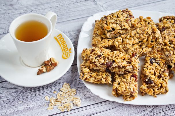 Батончики мюсли с орехами