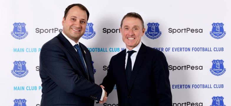 Букмекерская контора SportPesa стала спонсором Эвертона