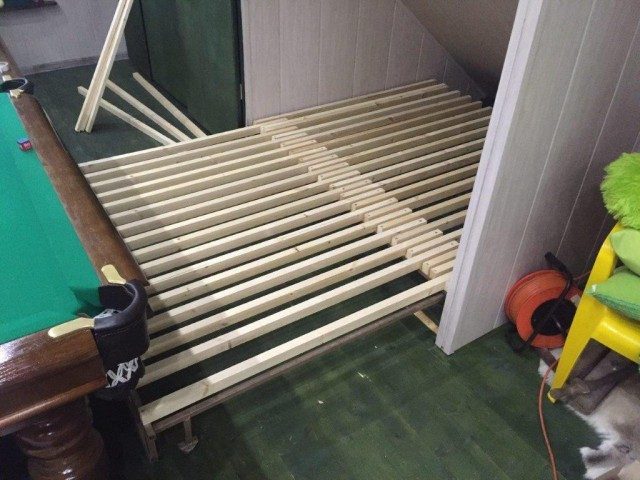Делаем раздвижную кровать