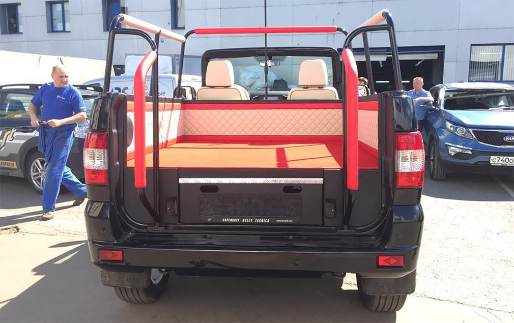 UAZ Patriot выпустили в версии кабриолет UAZ Patriot выпустили в версии кабриолет