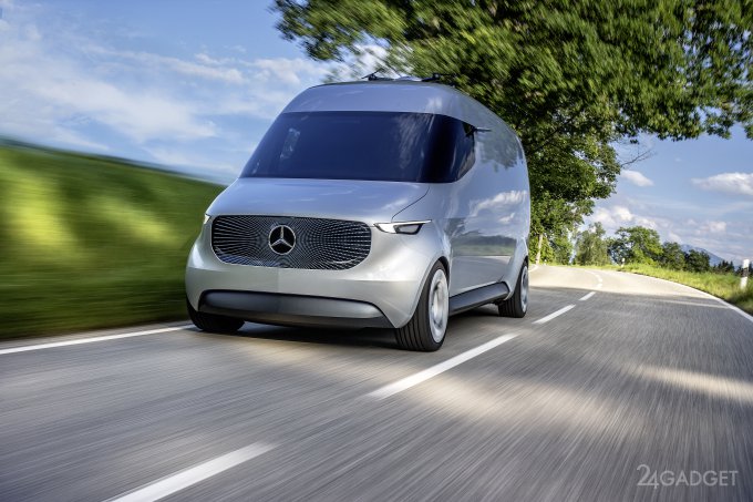 Футуристический курьерский фургон от Mercedes-Benz (19 фото + видео) Футуристический курьерский фургон от Mercedes-Benz (19 фото + видео)