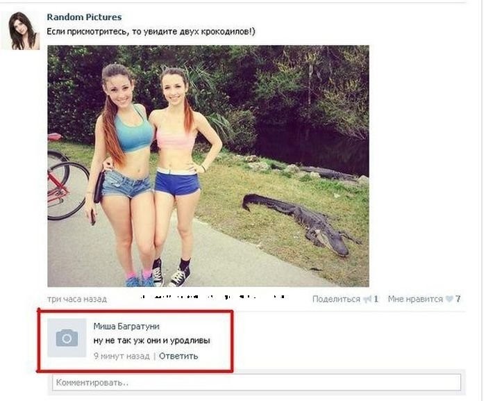 Смешные комментарии к фото из соцсетей Смешные комментарии к фото из соцсетей комментарии, переписка, прикол, соц сети