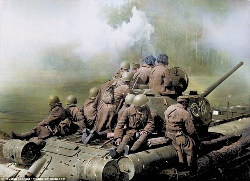 Сталинградская битва (фото). Цветные фотографии Сталинградской битвы (1942-1943)