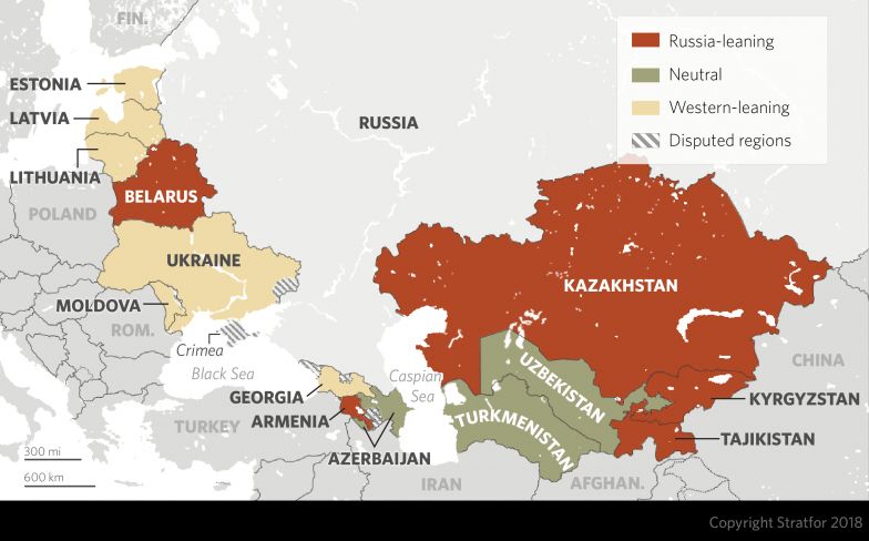 Stratfor: в 2019 году США будут дестабилизировать российскую периферию Stratfor: в 2019 году США будут дестабилизировать российскую периферию