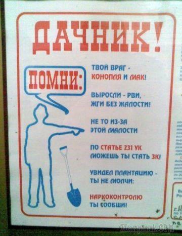 Прикольное поздравление дачника