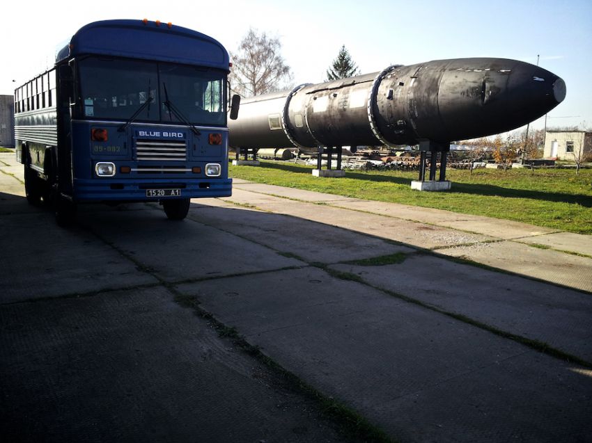 Украина, ракетная база, Экскурсия