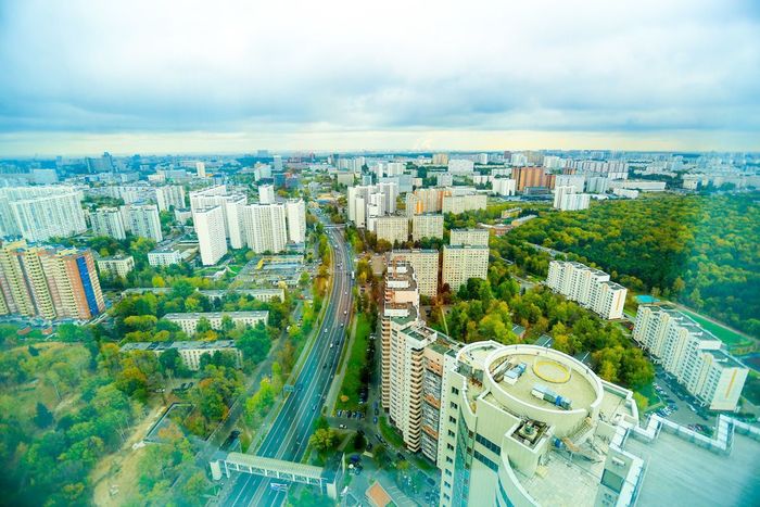 Московская квартира 100 м² на 46 этаже Московская квартира 100 м² на 46 этаже