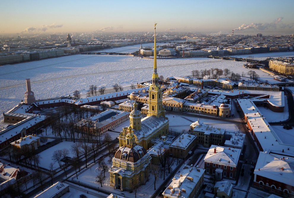 St. Petersburg From Above: photos from a drone