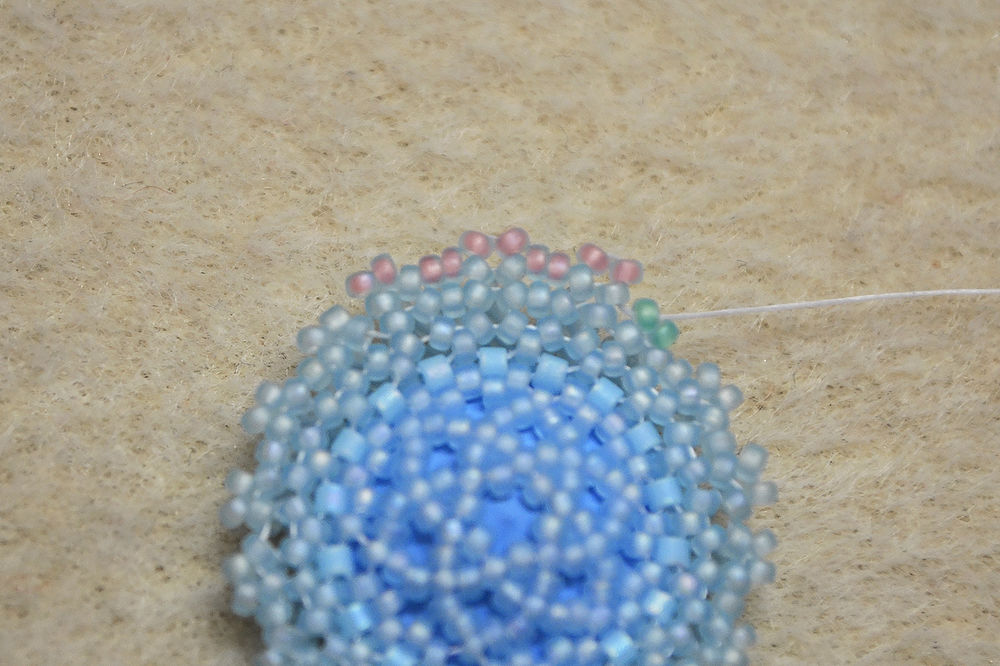 Создаем колье с цветком «Summer Blue» Создаем колье с цветком «Summer Blue»