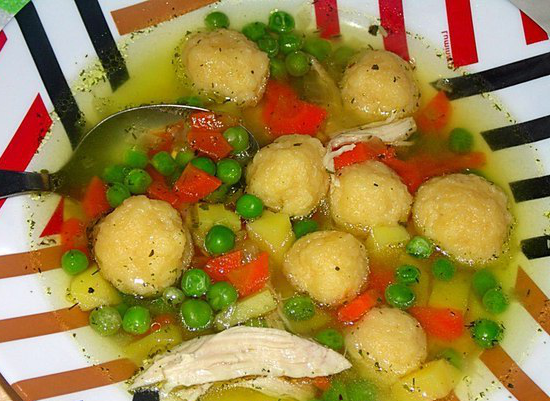 Вкуснейший супчик с сырными клёцками Вкуснейший супчик с сырными клёцками