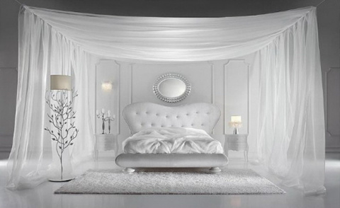Белая спальня! Идеи дизайна!