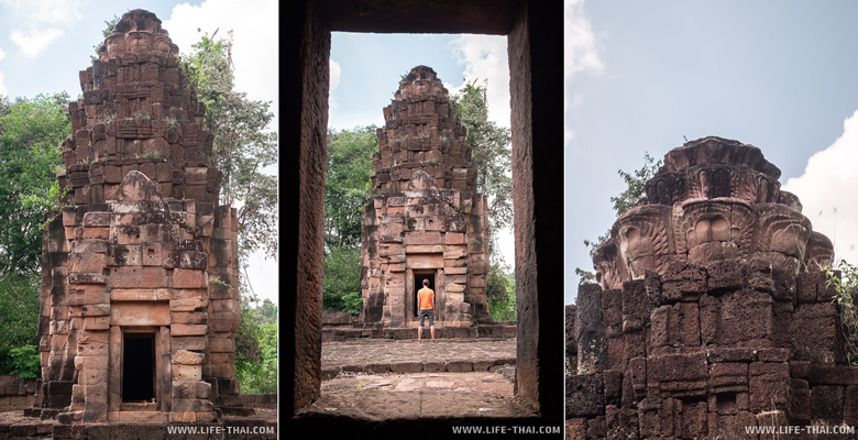 Кхмерский храм Prasat Ta Muan Tot в Сурине