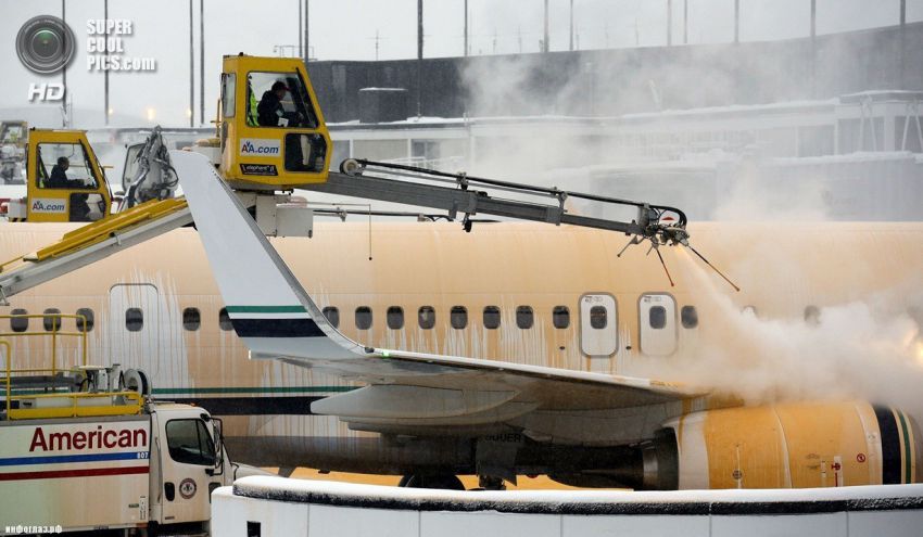 интересное, фотографии, США, заморозки