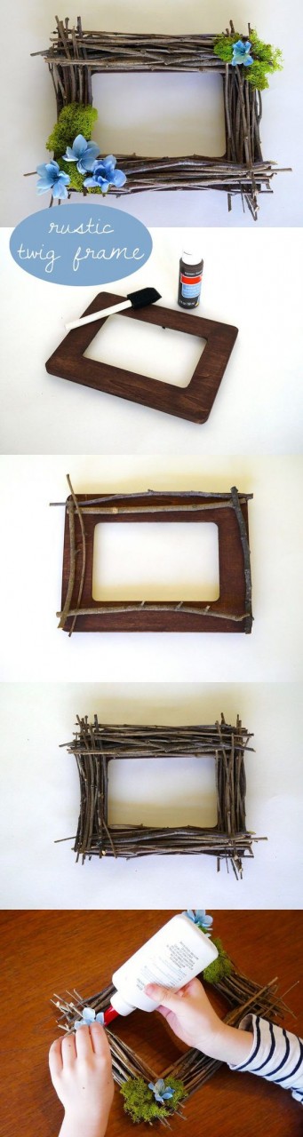 A great way to celebrate spring! This rustic twig frame is a great afternoon crafts project for the kids and is really cheap. They are twigs, people! It's time for some spring in our homes... http://www.ehow.com/info_12340437_diy-rustic-twig-frame.html?utm_source=pinterest.com&utm_medium=referral&utm_content=inline&utm_campaign=fanpage
