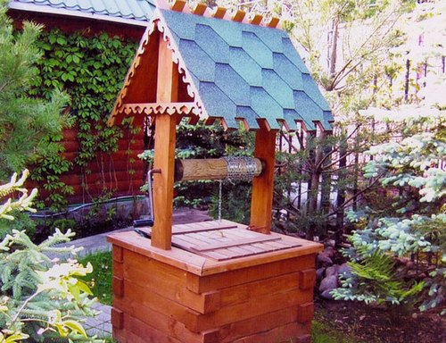 Колодец из досок своими руками фото Колодец из досок своими руками фото