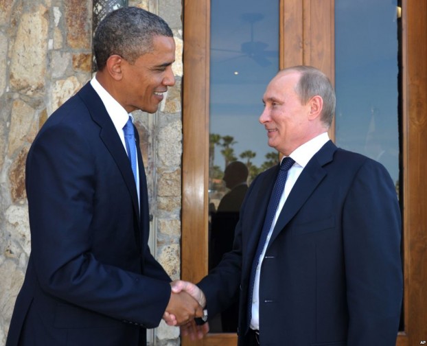 Обама и Путин