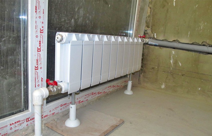 Установка американки на радиатор отопления