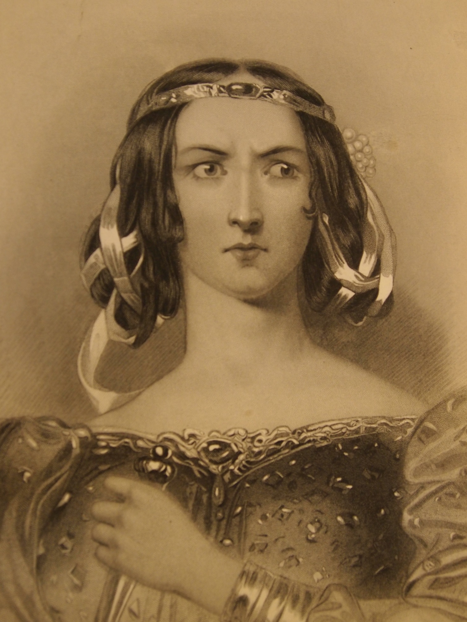 Шекспировские героини в гравюрах из альбома 1849г.