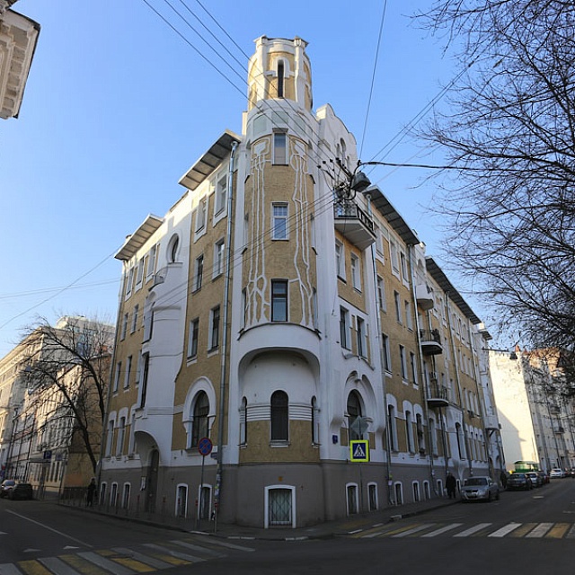 Причудливый декор московских домов в стиле модерн, ч.2