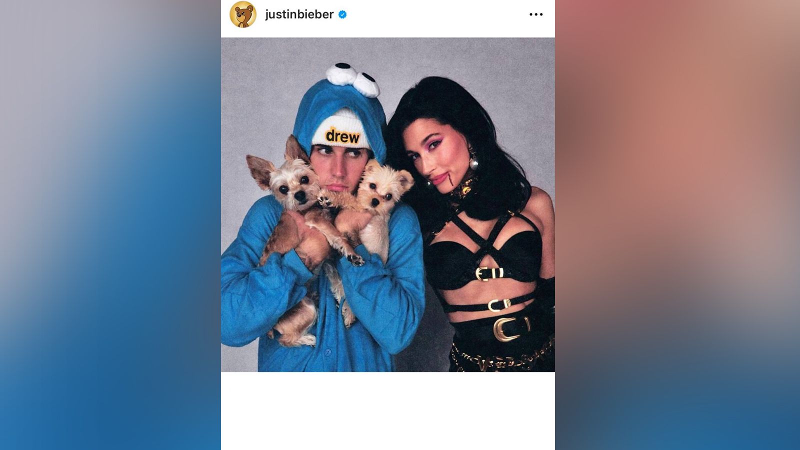 prt scr instagram.com(Деятельность соцсети запрещена в России как экстремистская) | @justinbieber