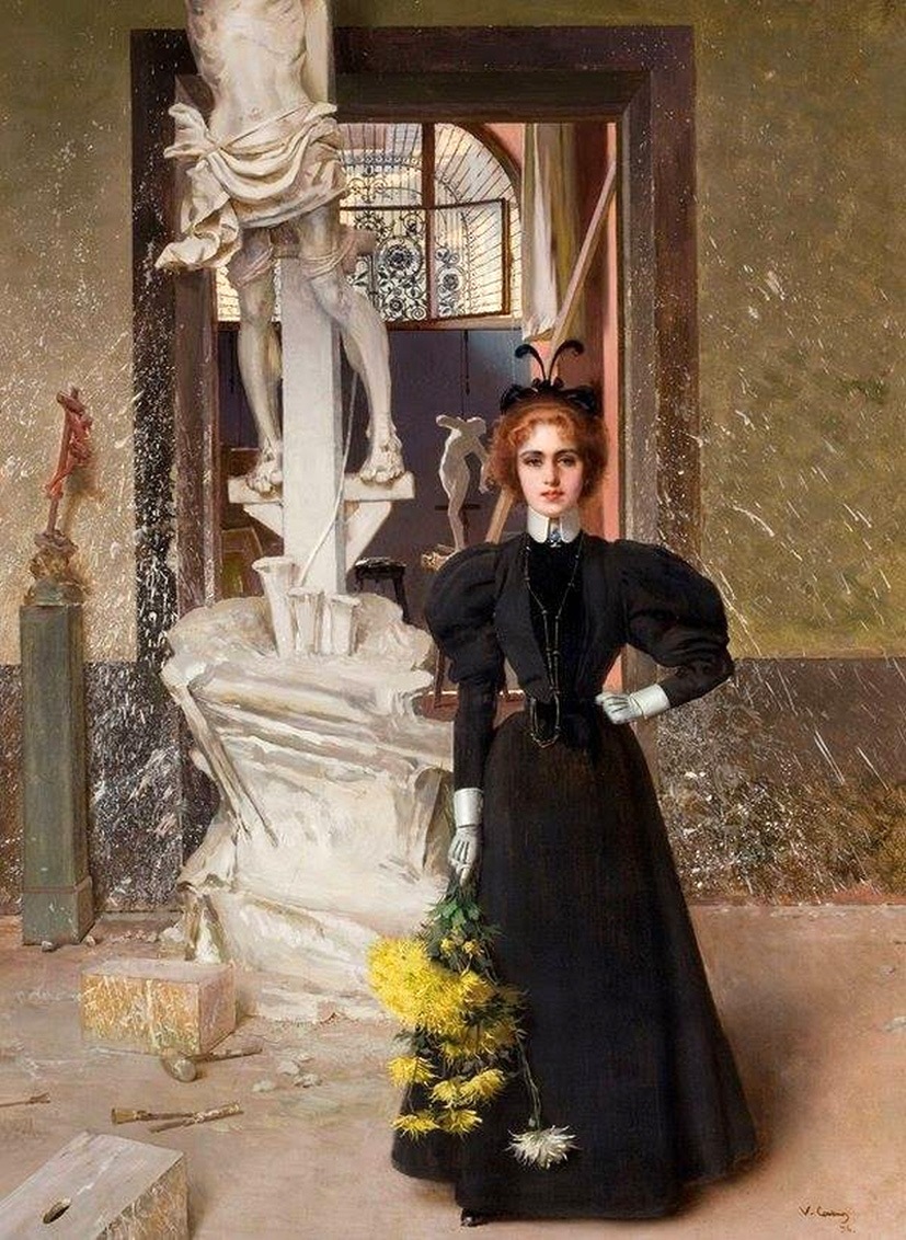 Витторио Маттео Коркосс и его  картины. Италия 1859–1933