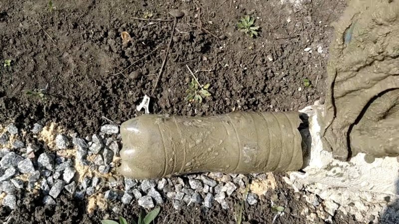 Крутые садовые дорожки буквально из мусора