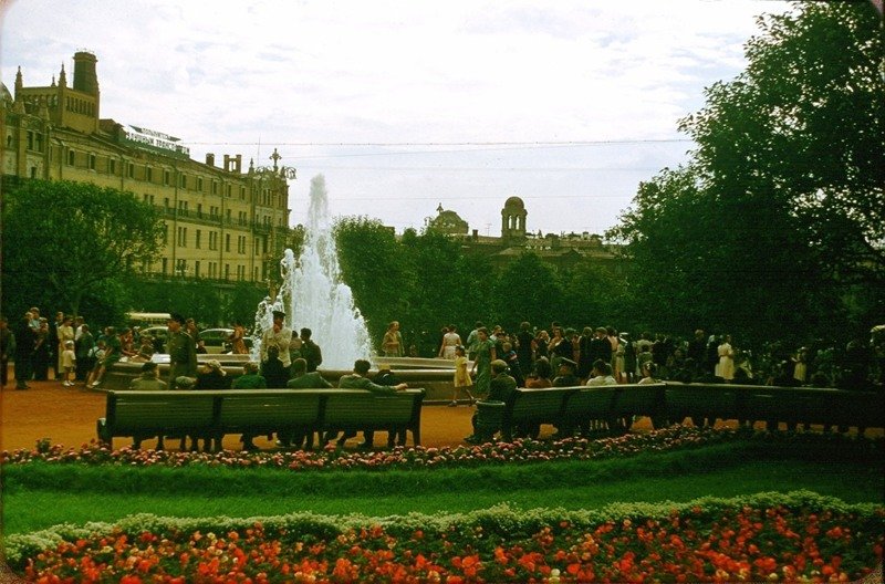 Москва в 1956 году. Фоторепортаж 1956, москва, фоторепортаж