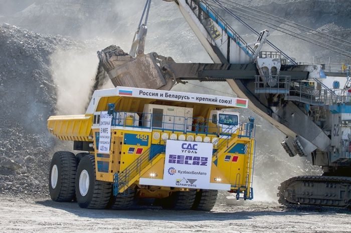 In Siberia, experienced the biggest dump in the world 75710, auto, BelAZ, testing