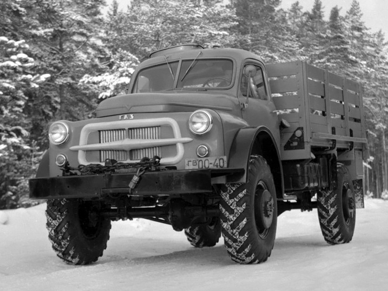 ГАЗ 66 Опытный 1956 год авто, история, факты