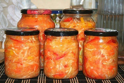 5 вкуснейших рецептов салатиков из капусты на зиму… 5 вкуснейших рецептов салатиков из капусты на зиму…