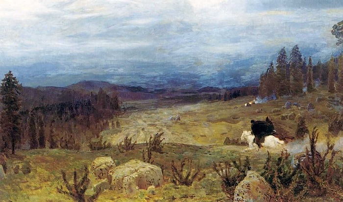 Сибирь. Автор: Аполлинарий Васнецов. Сибирь. Автор: Аполлинарий Васнецов.