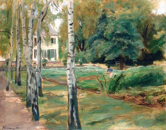 + The birch trees in the garden at Wannsee (653x512, 372Kb)