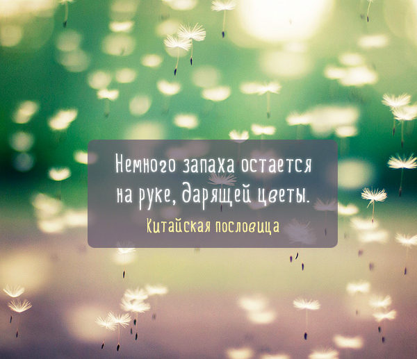 Мысли, к котoрым стоит прислушаться