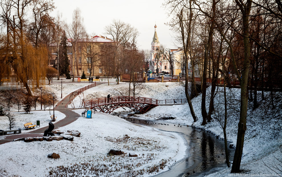 Прогулка по белорусскому Гродно