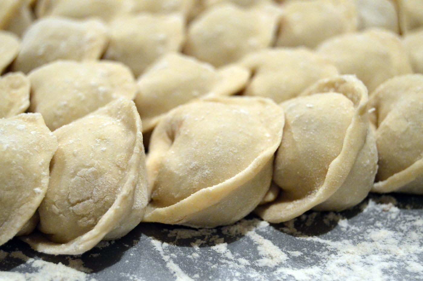 Пельмени с квашеной капустой